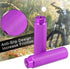 X AUTOHAUX Pair Aluminum Alloy Rear Foot Pegs Footrests Universal Purple for BMX MTB Bike Bicycle Fit 3/8 Inch Axles...